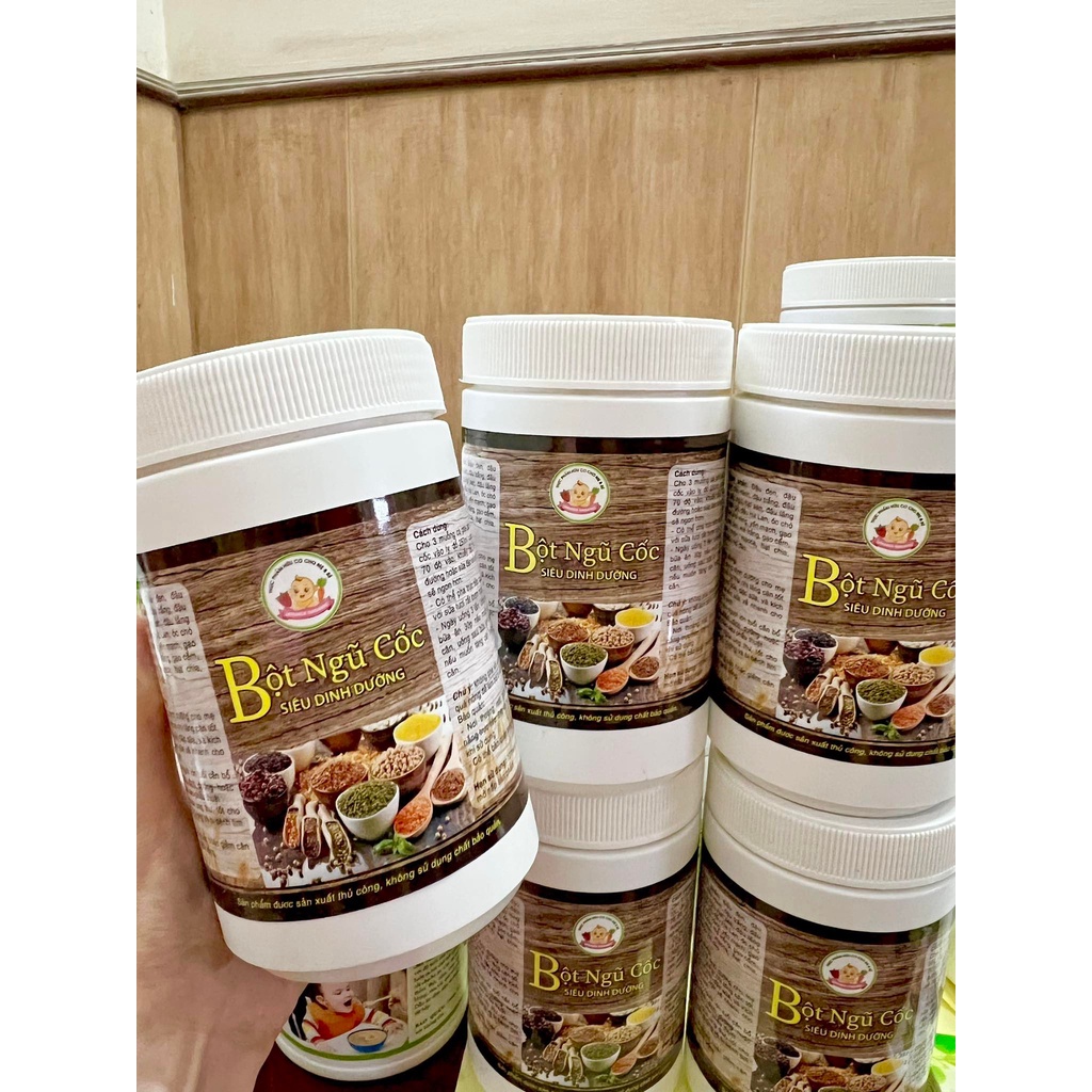 Bột Ngũ Cốc Siêu Dinh Dưỡng 500gram Được Làm Từ 25 Loại Hạt