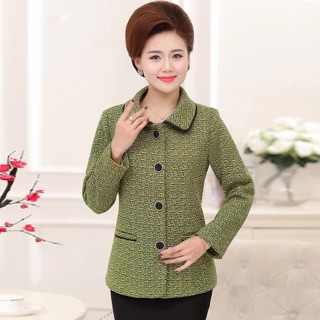 Áo khoác dạ nữ trung niên