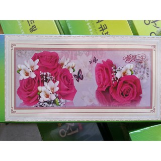 Tranh đính đá hoa hồng H088