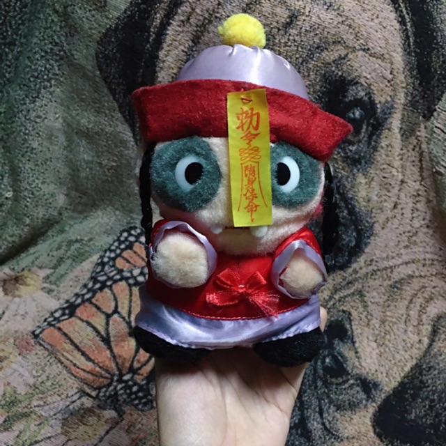 Gấu Cương thi 2 bím tóc