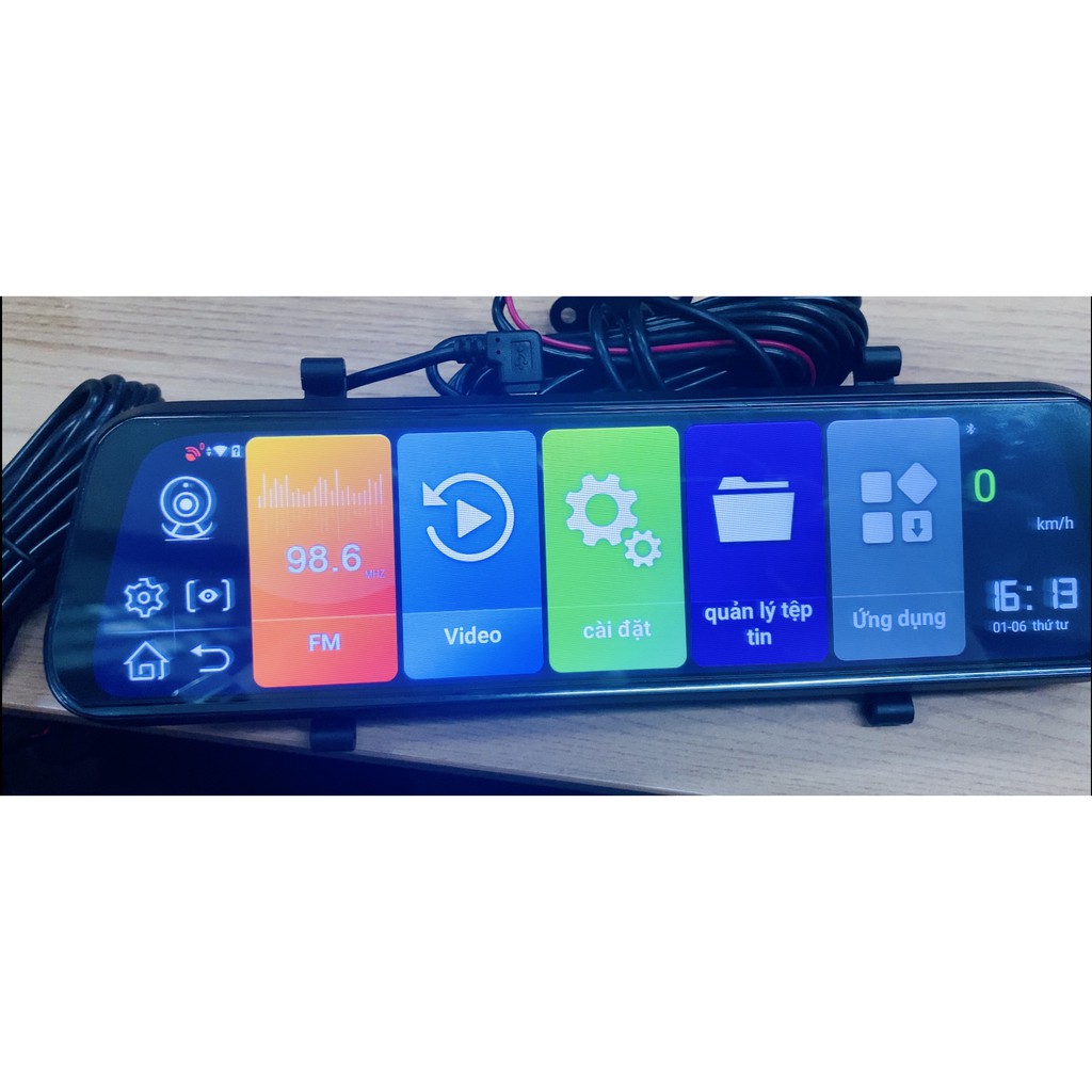 Camera hành trình gương Android FL-G1