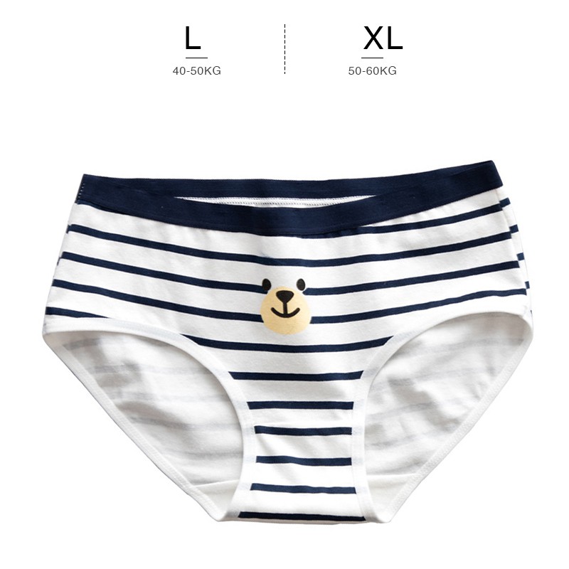 Quần lót nữ cotton ngộ nghĩnh rẻ đẹp thun lạnh dễ thương đúc không đường may QL40 | BigBuy360 - bigbuy360.vn