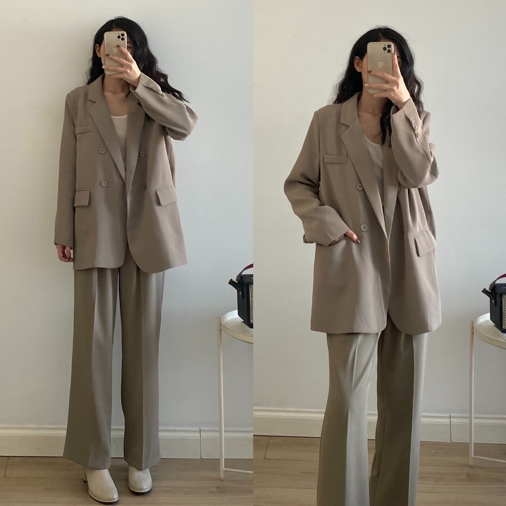 [Mã 2611THTRANG100K hoàn 10% xu đơn 99K] Áo vest 2 hàng cúc _ A0283 | BigBuy360 - bigbuy360.vn