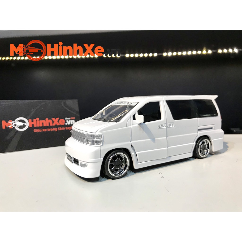 MÔ HÌNH XE NISSAN ELGRAND FABULOUS 1:32 JACKIEKIM