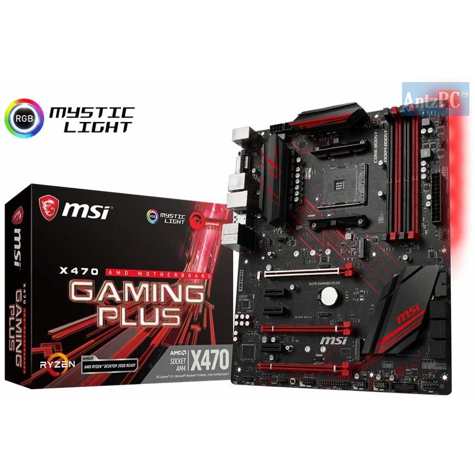 Bo mạch chủ MSI X470 Gaming Plus - Hàng Chính Hãng Mai Hoàng - BH 36T