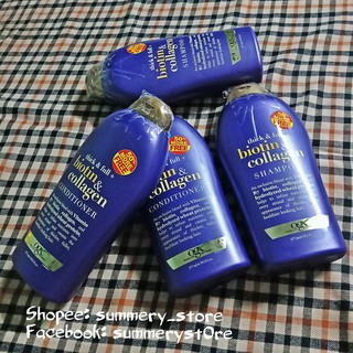 Dầu gội - xả biotin & collagen ogx size 577ml