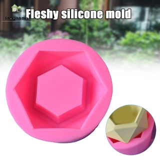 Khuôn silicon để đúc bê tông làm chậu trồng cây xương rồng DIY
