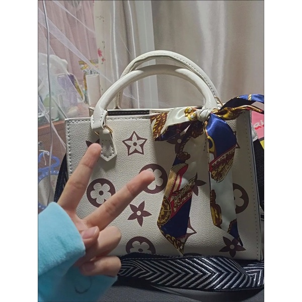 M17_Túi Xách Vuông Da Pu Handmade