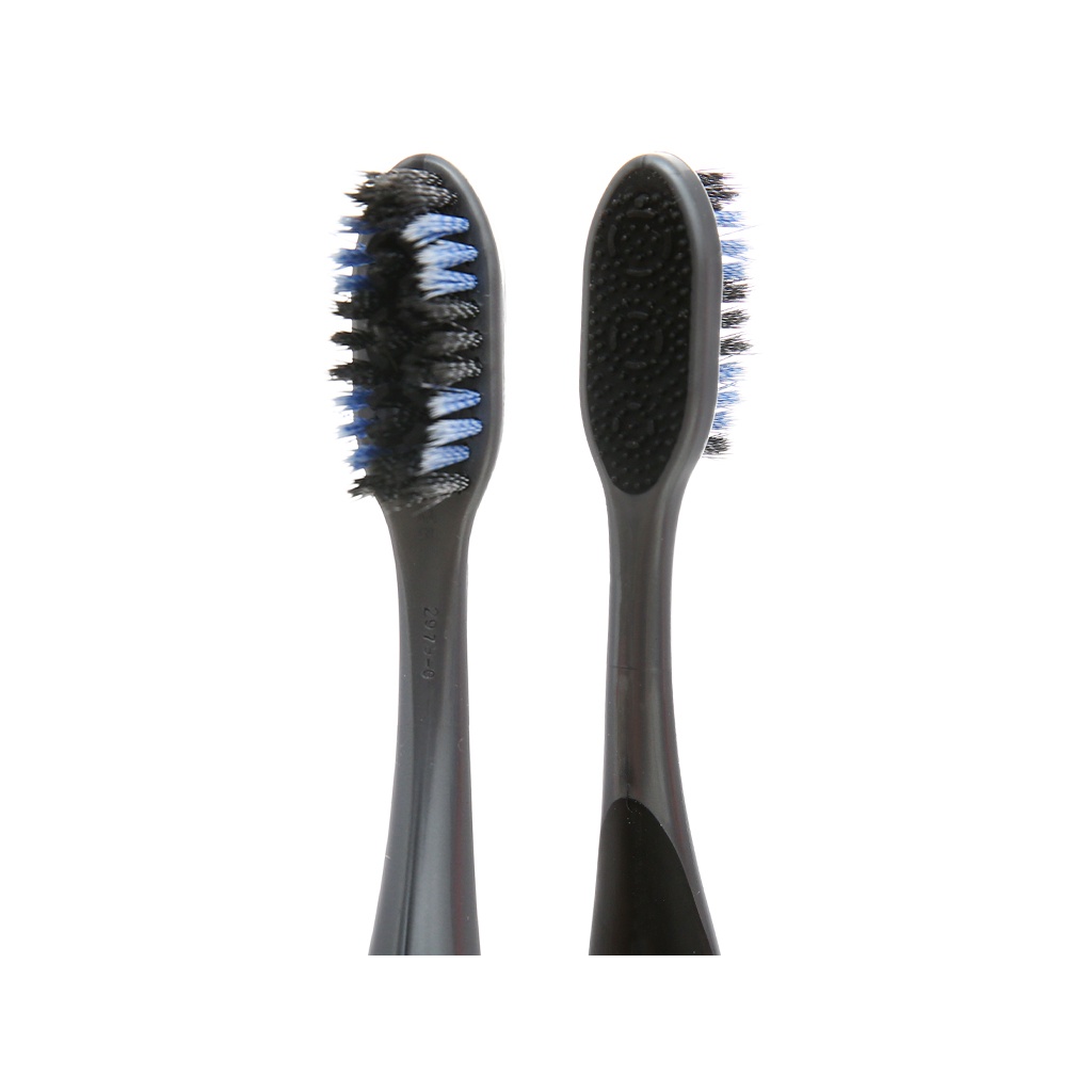 COMBO 2 Bộ Bàn chải đánh răng Colgate 360 Charcoal Spiral vỉ đôi