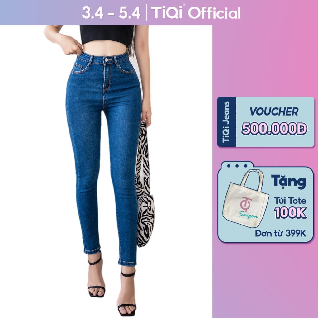 Quần Jean Skinny Nữ Lưng Cao Tôn Dáng Form Ôm TiQi Jeans G1-507 🎖️