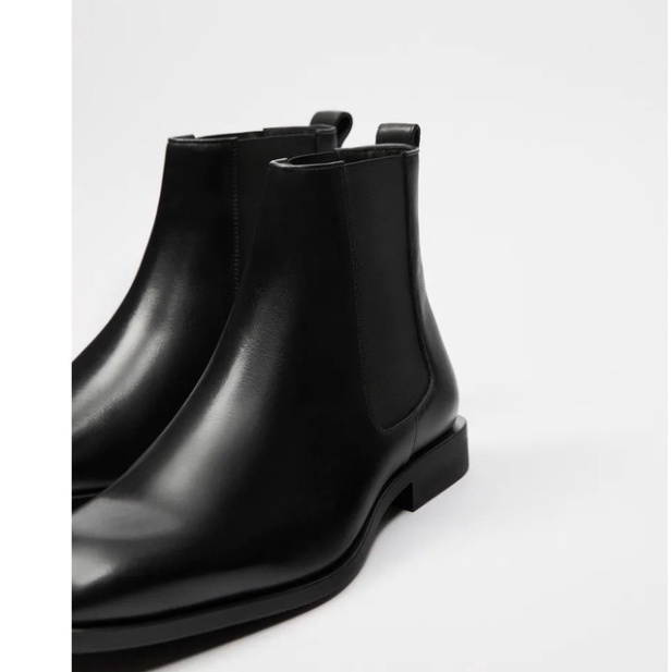 Giày thời trang nam cao cổ Chelsea boots da bò nguyên tấm tăng 3.5cm chiều cao | BigBuy360 - bigbuy360.vn