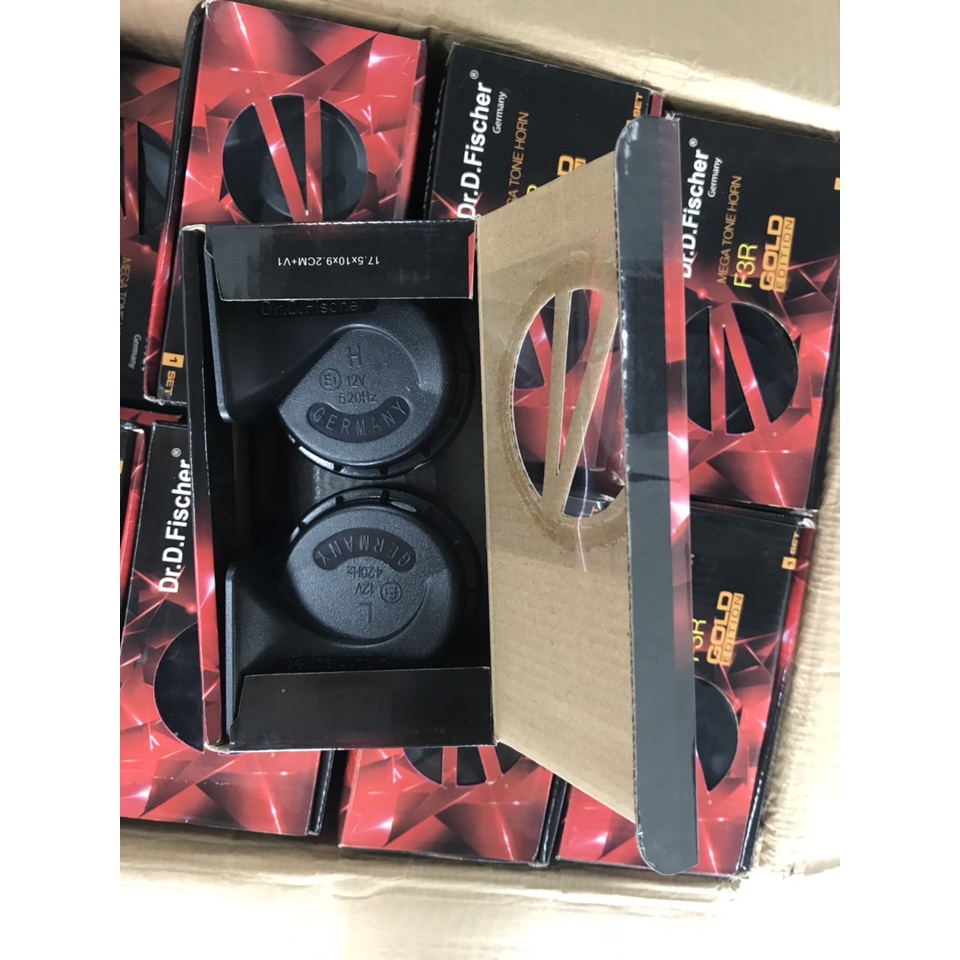 Còi sên, kèn sò Dr. D. Fishcer 12V, 420 - 520Hz xuất xứ Đức, bảo hành 12 tháng