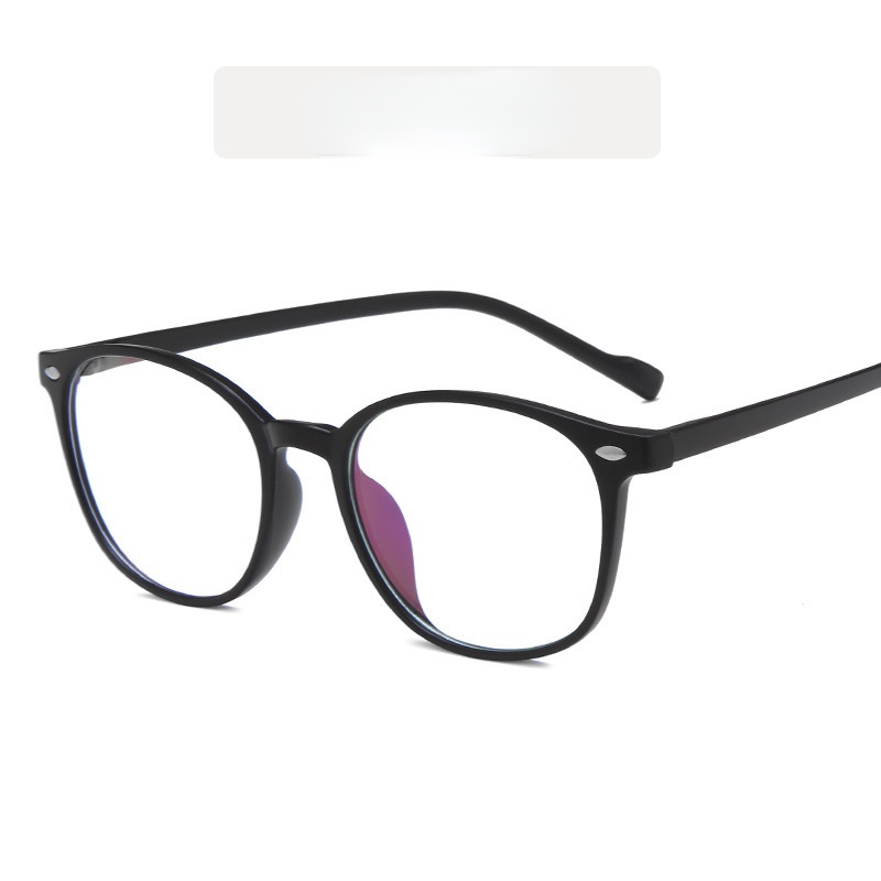 Mắt Kính Gọng Oval Trong Suốt Chống Ánh Sáng Xanh Thời Trang Unisex