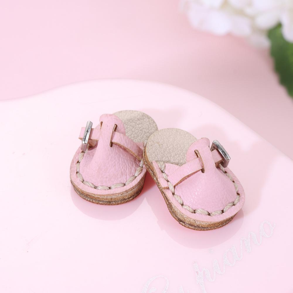 Giày Búp Bê Da Bò Cho obitsu11GSCbody9OB11 Tỉ Lệ 1 / 11 OB11