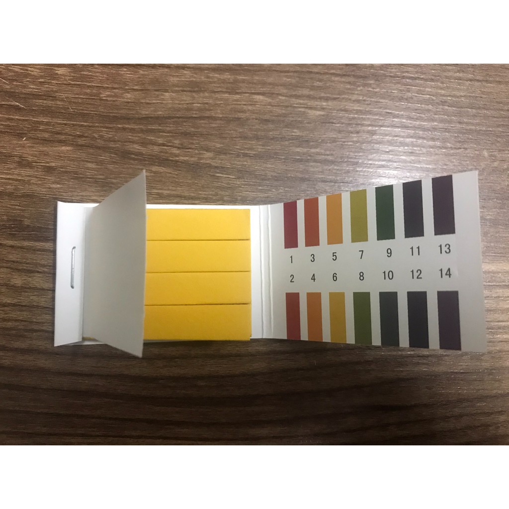 Giấy quỳ đo pH - Giấy đo thí nghiệm - Xumiso 1 tệp