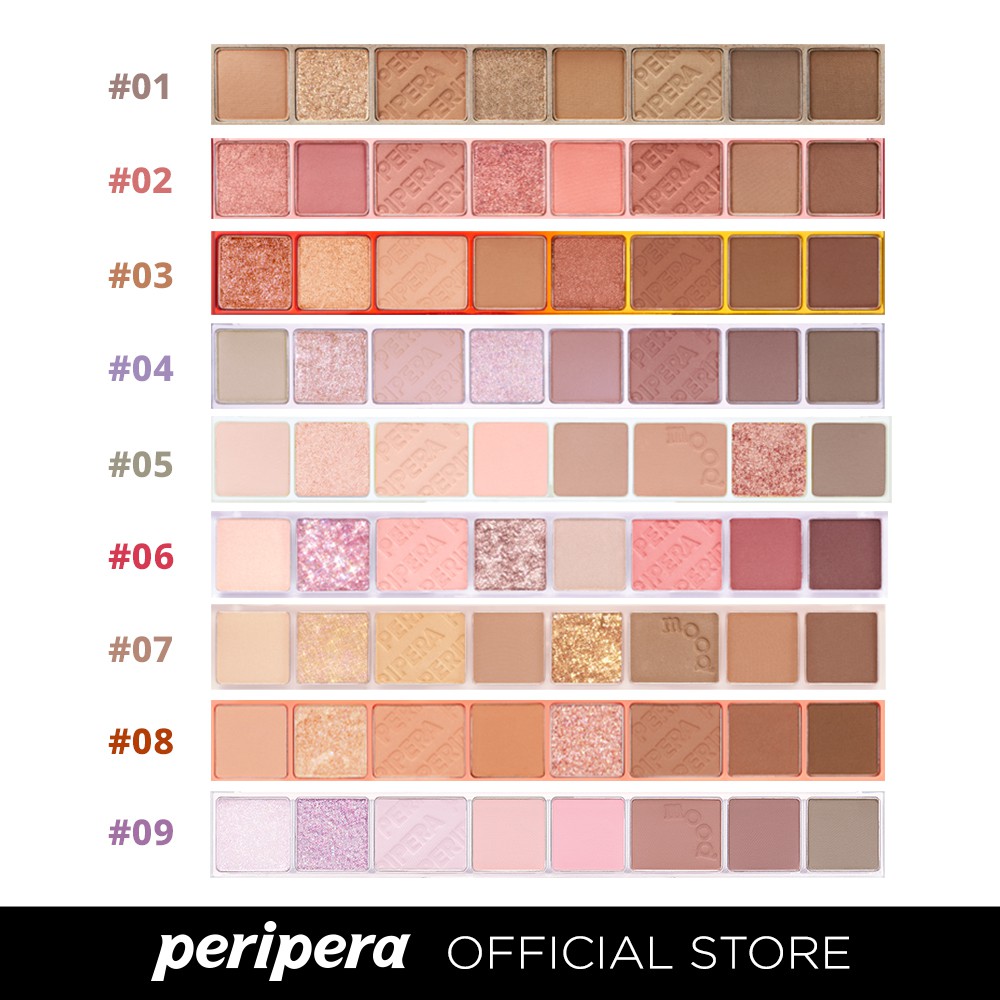 Bảng phấn Peripera 6.8g trang điểm thời trang chuyên nghiệp chất lượng cao | BigBuy360 - bigbuy360.vn