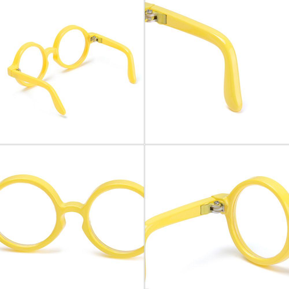 YVE Mắt Kính Gọng Tròn Màu Sắc Ngọt Ngào Cho Búp Bê