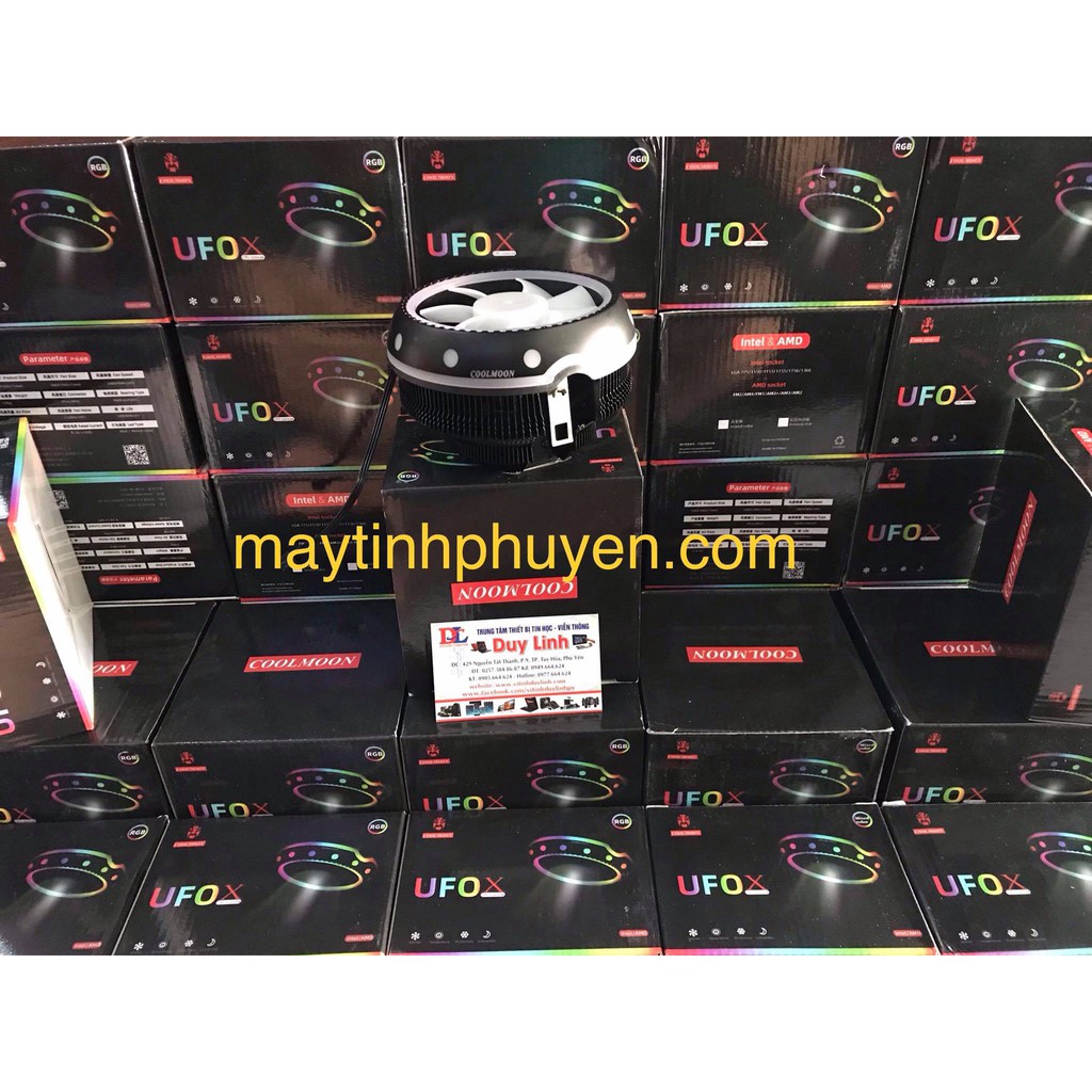 Fan Tản Nhiệt CPU Led RGB Tự Động Đổi Màu
