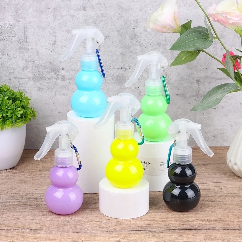 Chai Xịt Rỗng Trong Suốt Hình Quả Bầu Tròn Dùng Chiết Mỹ Phẩm/Chăm Sóc Da Mặt Mini