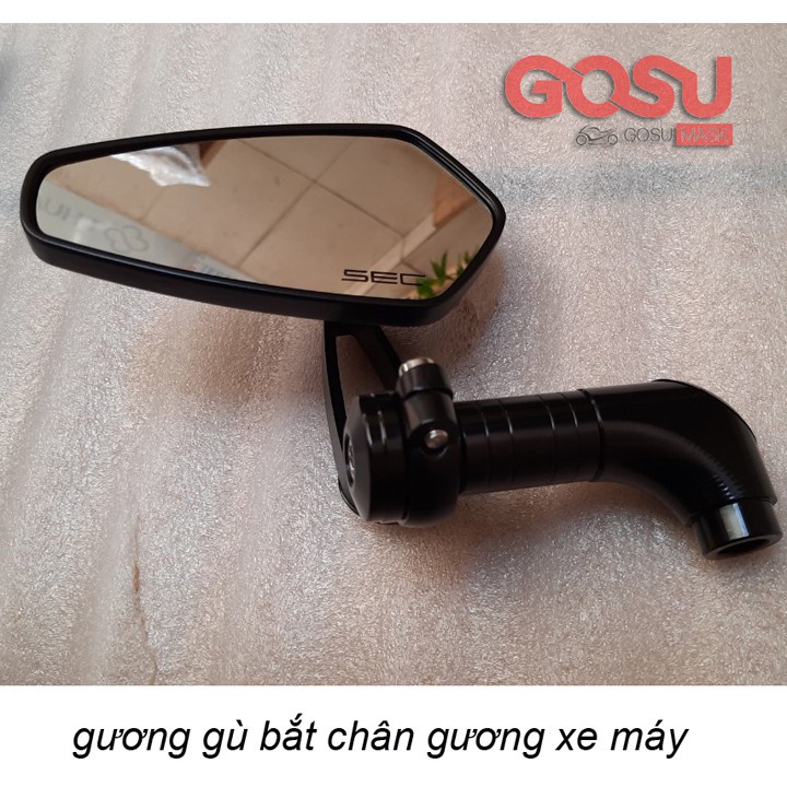 ♣Gương chiếu hậu xe máy SH, Mode,Vision, AB, Yamaha kính trắng