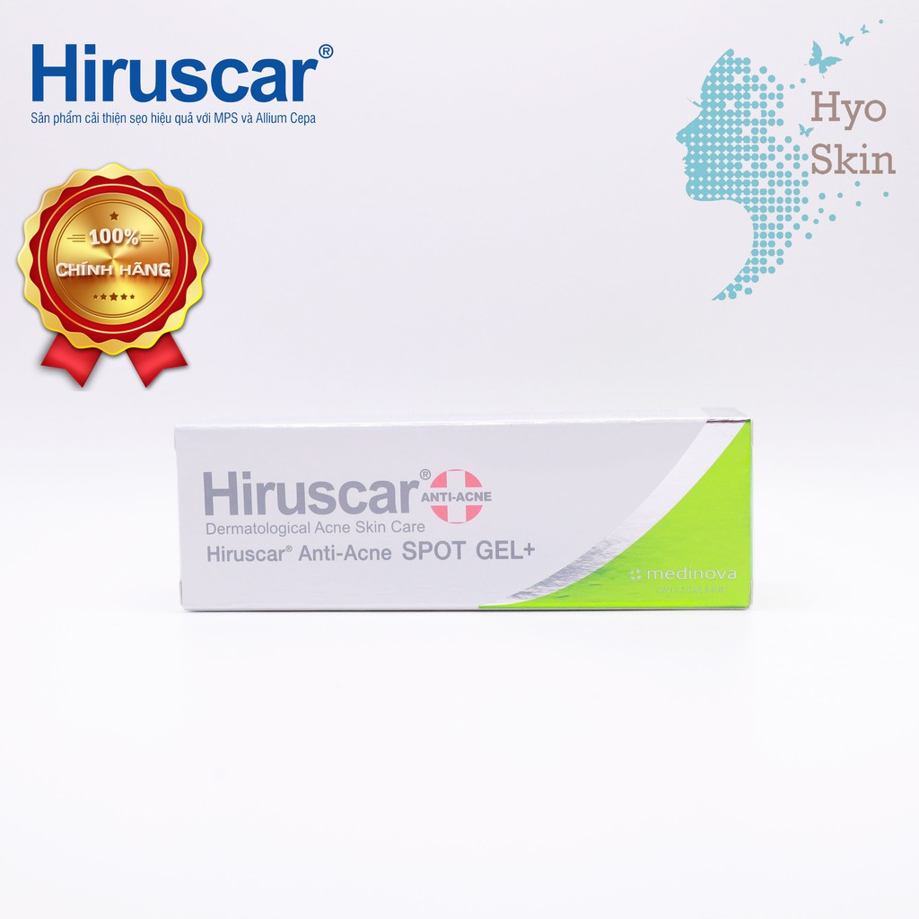 Gel Xử Lý Mụn HIRUSCAR ANTI-ACNE SPOT GEL 10g