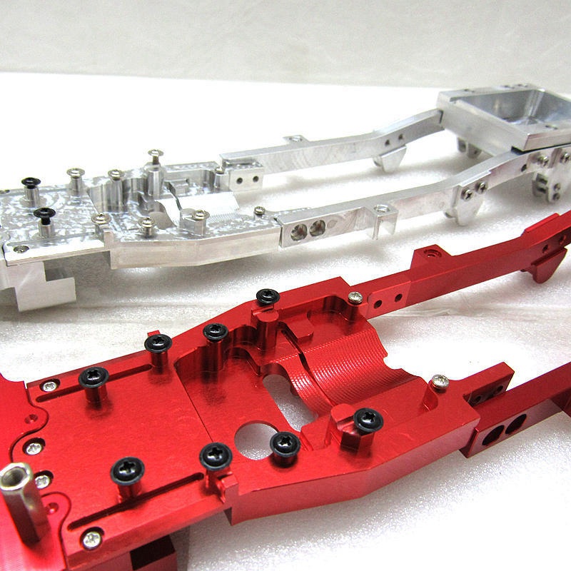 Bộ Khung Thân Kim Loại D12 CNC Cho Xe Điều Khiển Từ Xa WPL D12 1 / 10