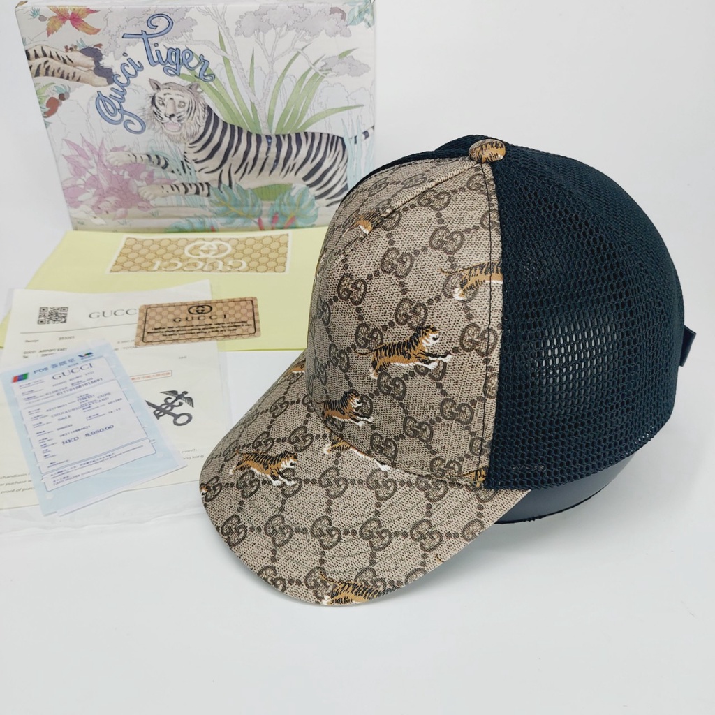Nón kết gc lưới thú Mũ lưỡi trai Gc hổ bay full box hộp cực đẹp from cực chất (Nón Thiết Kế)