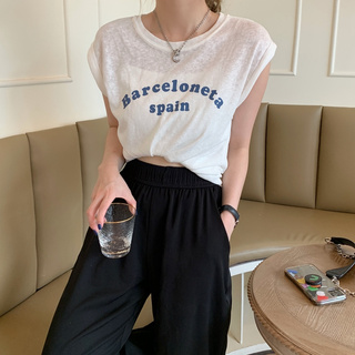Áo thun tanktop nữ in chữ cá tính 2920