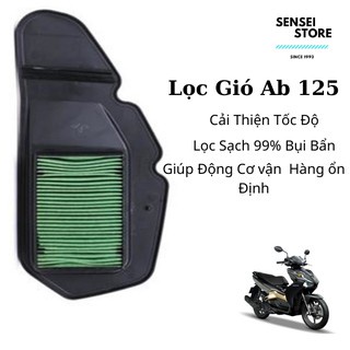 <Giá Rẻ> Lọc gió AB125, Click 125, SH Mode, PCX đời mới, Vario (Airblade 125, cho dòng Honda Air Blade 125, lọc khí