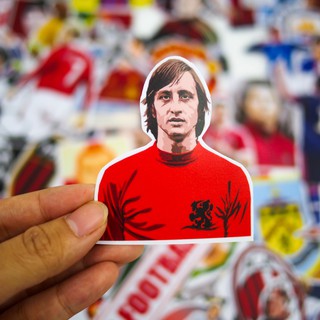 Set 100 Sticker hình dán bóng đá | hàng thương hiệu