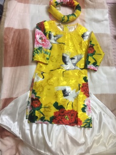 Áo dài cho bé trai bé gái. Kèm vấn