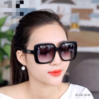Kính mát nữ phom vuông Gc hàng đính đá gọng cao cấp
