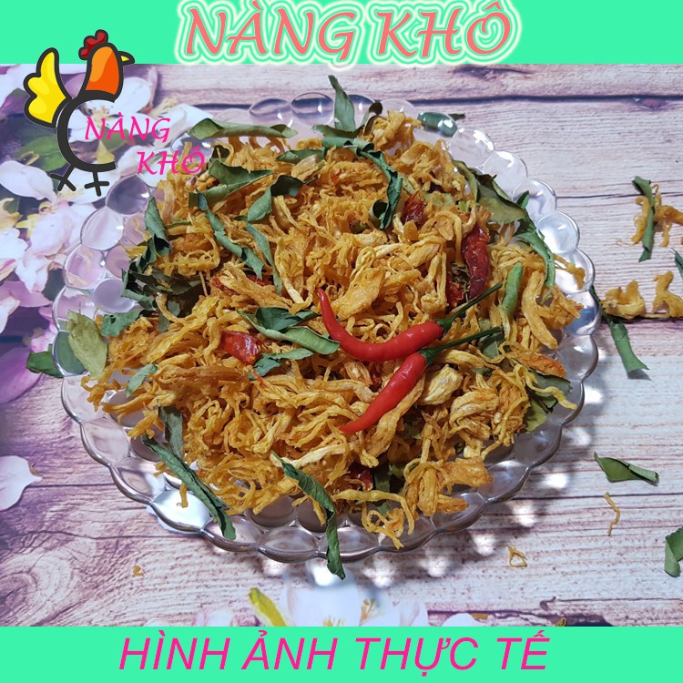 100 Gr KHÔ GÀ LÁ CHANH SIÊU NGON | GIÒN NGON ĐẬM VỊ | NÀNG KHÔ