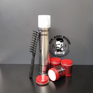 COMBO GÔM SÁP GÔM XỊT TÓC BUTTERFLY SÁP VUỐT TÓC OSI+