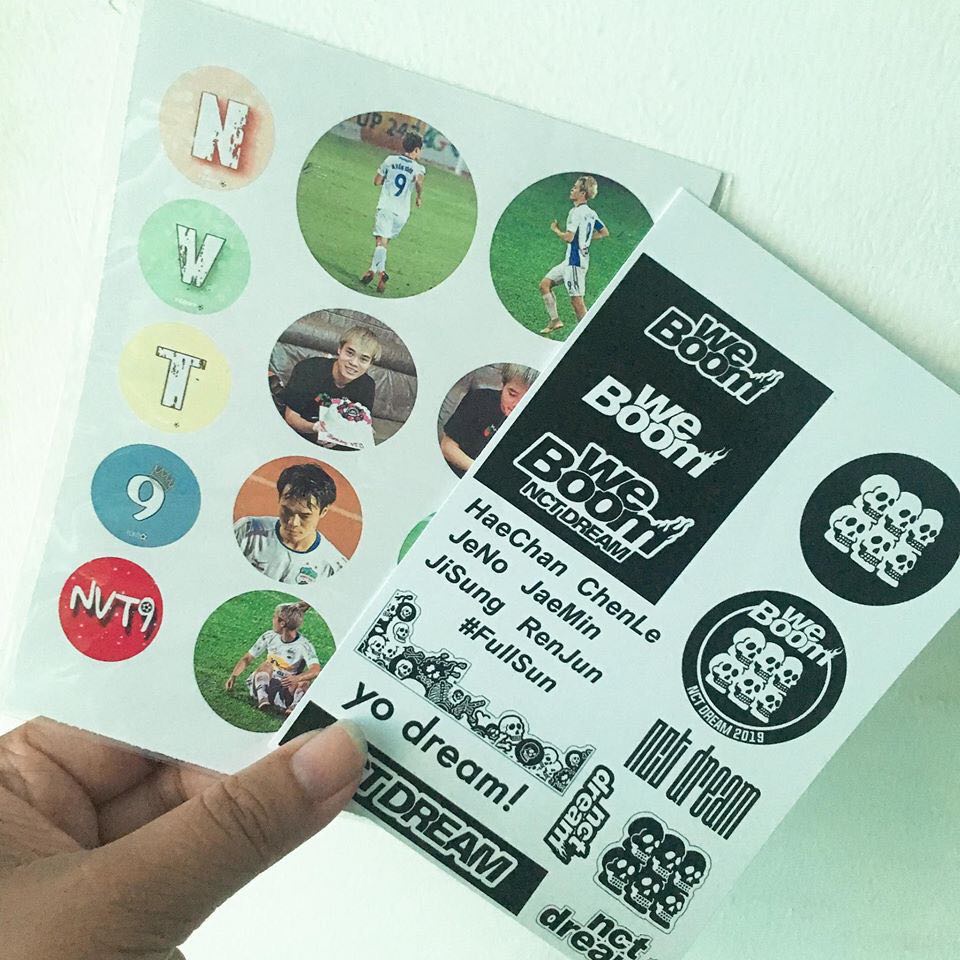 [500 - 1000 NHÃN DÁN/ STICKER TRÒN IN THEO YÊU CẦU] Loại cắt sẵn gỡ ra dán