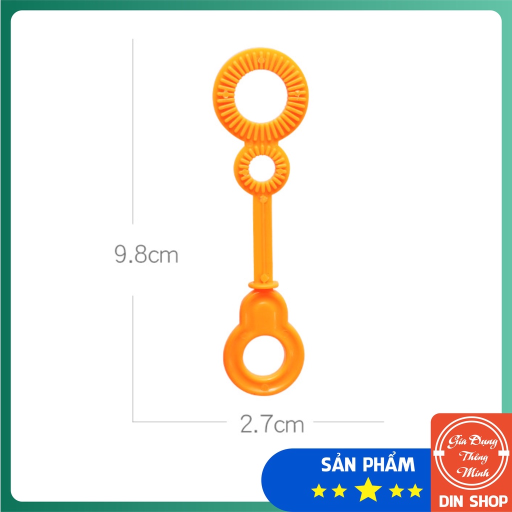 Que thổi bong bóng xà phòng mini 💝DIN SHOP💝 Cây thổi bong bóng cho bé