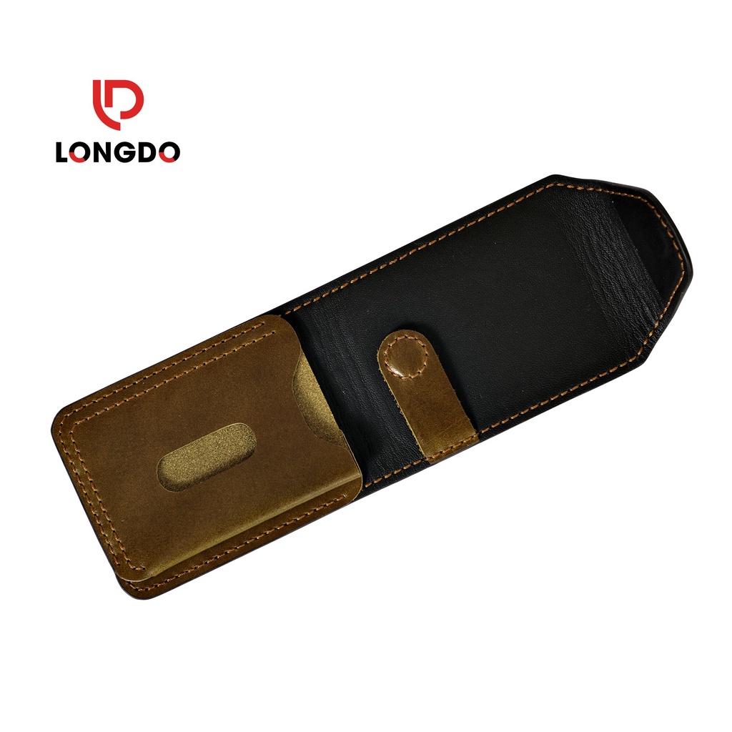 Ví sen 5 màu ô liu - Ví sen nam - Cam kết 100% da bò thật - Bảo hành 5 năm - Thương hiệu uy tín Longdo Leather