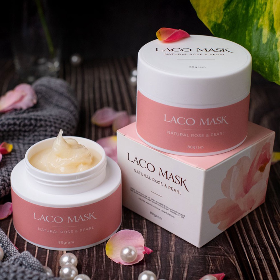 HTT4 Mặt nạ Laco Mask ngọc trai trắng da, mờ thâm nám tàn nhang cực nhanh, cho da căng bóng trắng hồng | BigBuy360 - bigbuy360.vn