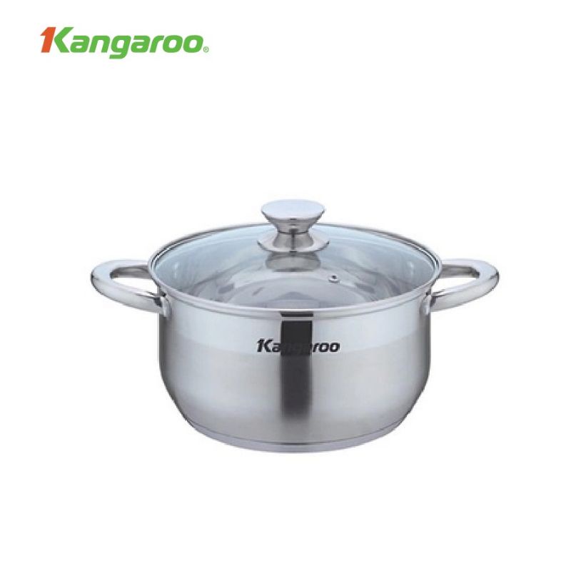 Nồi inox 5 lớp kangaroo size 16cm kg878s