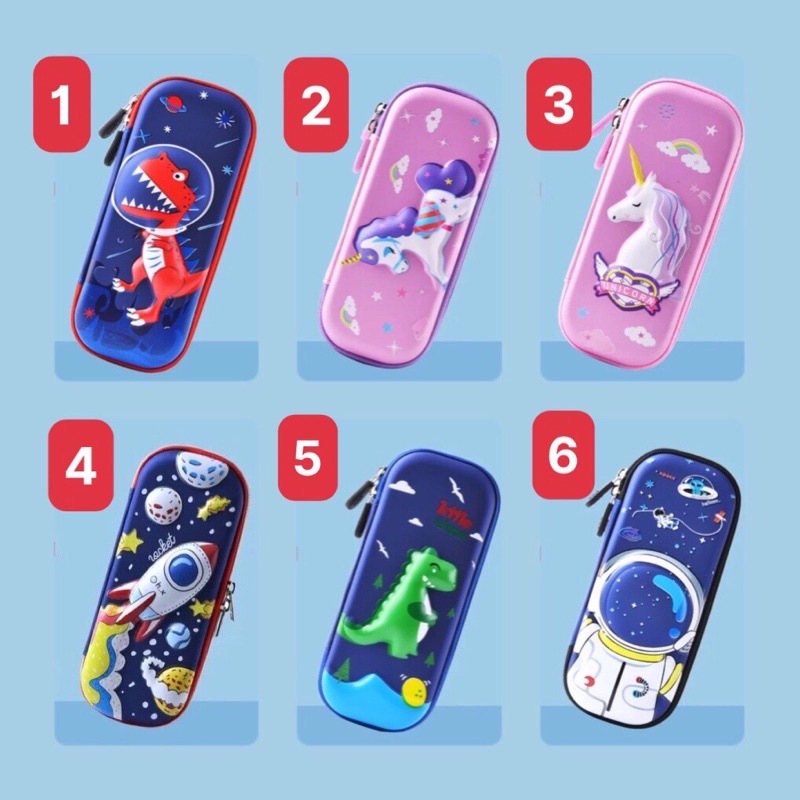 Hộp bút 3D cho bé