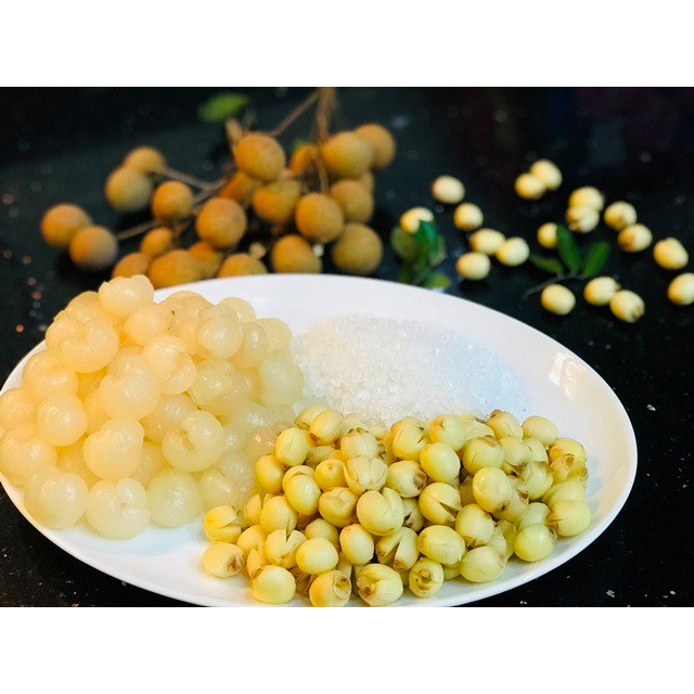 Set Chè Sen Long Nhãn Nấu 20-25 Chén - Bếp Của Ngoại HT