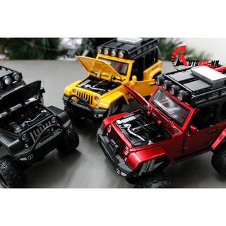 Xe mô hình Jeep Rubicon 1:32 Double Horses