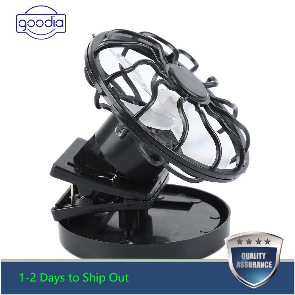 Quạt Năng Lượng Mặt Trời mini Di Động Tiện Dụng Cho Đi Câu Cá