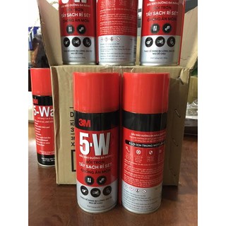 Chai tẩy rửa, bôi trơn, chống rỉ sét 3M 5-W