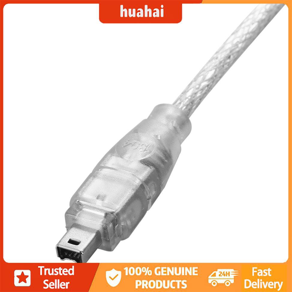 1.2m USB 2.0 Male To Firewire iEEE 1394 Cáp chuyển đổi iLink 4 chân nam