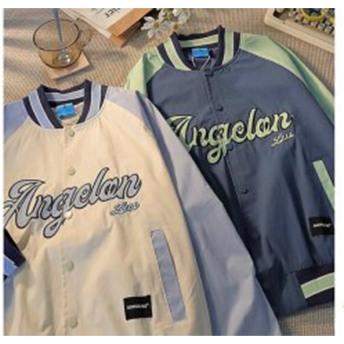 Áo Khoác Dù Bomber Form Cánh Dơi Logo Thêu Nỗi Bên Trong Lót Das Dày Đẹp - Shop3nunisex