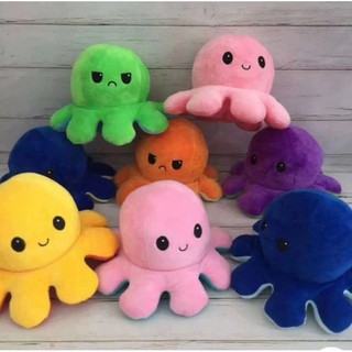 Gấu bông Bạch tuộc cảm xúc 2 mặt 40cm