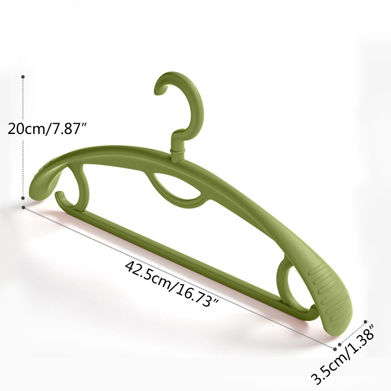 Set 10 Móc Nhựa Phơi Quần Áo Chống Trượt Tiện Lợi