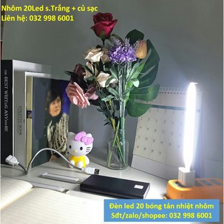 Đèn cổng USB led siêu sáng cắm pin dự phòng du lịch magic1