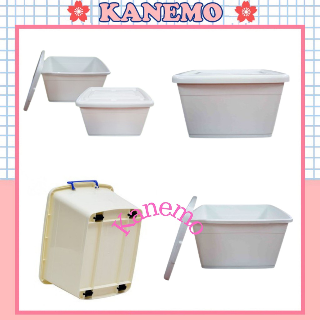 Thùng nhựa đựng đồ Kanemo đa năng 30 lít 5325- 55 lít 5326 - 75 lít 5335 - 85 lít 5337 -90 lít 5327